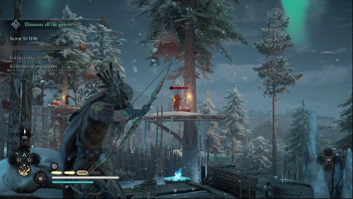 You can earn a maximum of 1,000 points - AC Valhalla: Wolf Mastery Challenge - Wenlocan Outpost, - Wenlocan Outpost - Assassins Creed Valhalla Guide and Walkthrough