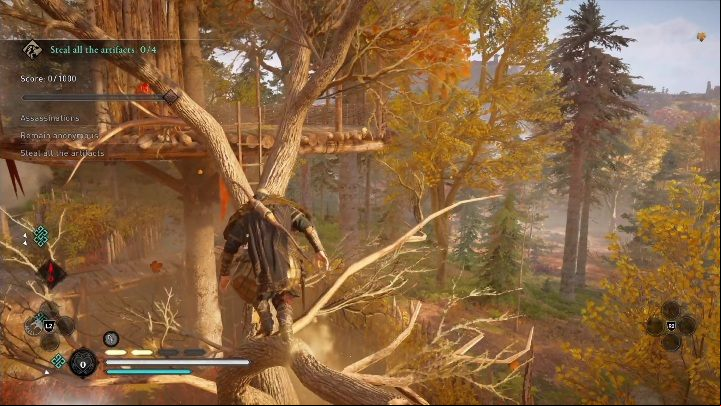 You can earn a maximum of 1,000 points - AC Valhalla: Raven Mastery Challenge - Wenlocan Outpost - Wenlocan Outpost - Assassins Creed Valhalla Guide and Walkthrough