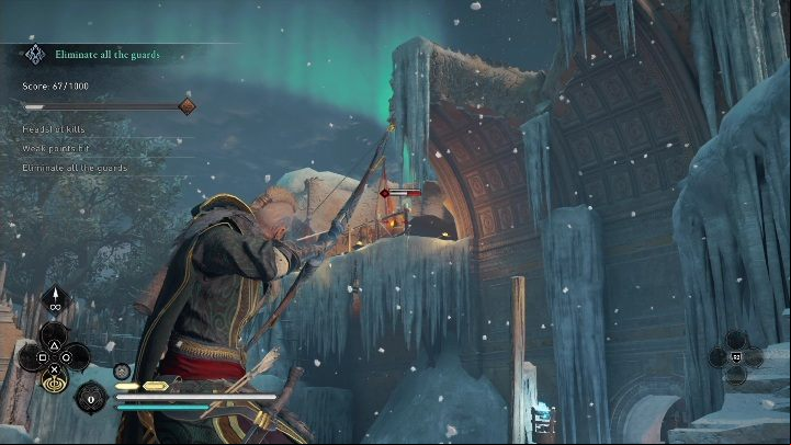 The gear cannot be changed, it is pre-determined - AC Valhalla: Trial of the wolf - Loligestone Bandit Camp - Loligestone Bandit Camp - Assassins Creed Valhalla Guide and Walkthrough