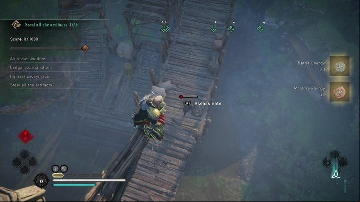 You can earn a maximum of 1,000 points - AC Valhalla: Raven Mastery Challenge - Loligestone Bandit Camp - Loligestone Bandit Camp - Assassins Creed Valhalla Guide and Walkthrough