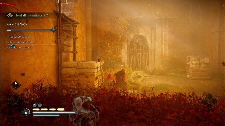 You cannot heal yourself during this challenge - AC Valhalla: Raven Mastery Challenge - Loligestone Bandit Camp - Loligestone Bandit Camp - Assassins Creed Valhalla Guide and Walkthrough