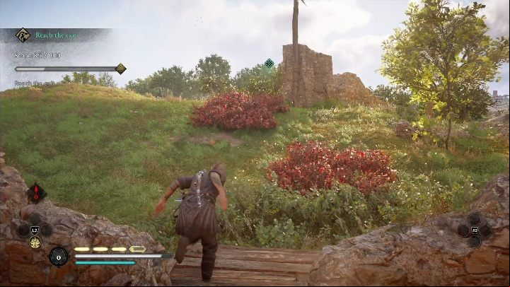 The challenge will end when you steal the treasure - even if you don't complete the other objectives available on this map - AC Valhalla: Raven Mastery Challenge - Calleva Outpost - Calleva Outpost - Assassins Creed Valhalla Guide and Walkthrough