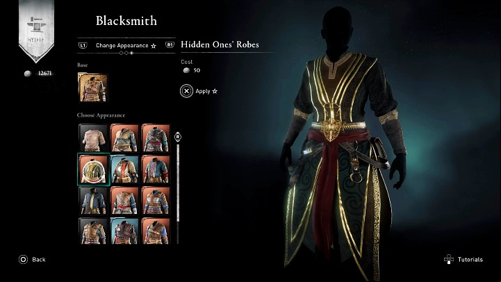 When you select an item, a list of items of the same type will appear on the screen - AC Valhalla: Equipment - how to change the appearance? River Raids - FAQ - Assassins Creed Valhalla Guide and Walkthrough