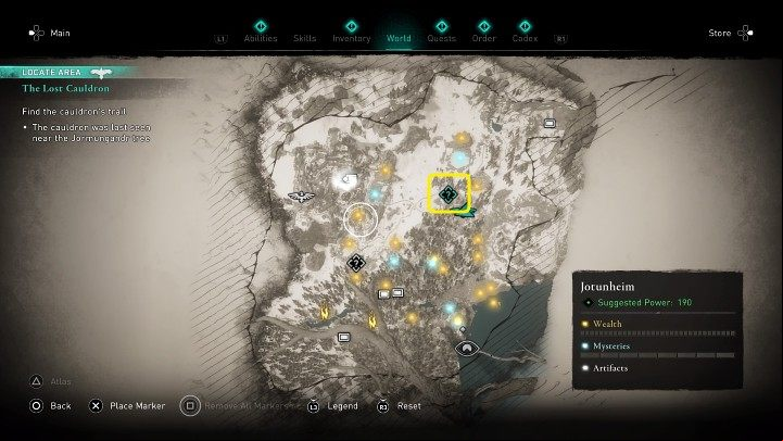 1 - Assassins Creed Valhalla: The Lost Cauldron - Jotunheim - Assassins Creed Valhalla Guide and Walkthrough
