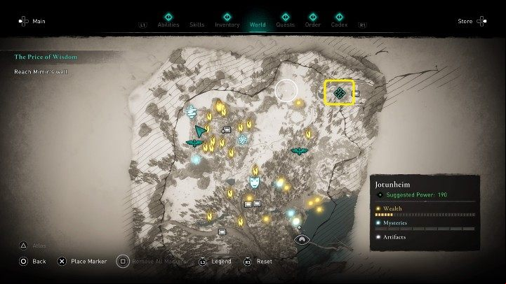 1 - Assassins Creed Valhalla: The Price of Wisdom - Jotunheim - Assassins Creed Valhalla Guide and Walkthrough