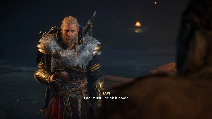 Hyrrokin will be there waiting for you, as she promised - Assassins Creed Valhalla: The Price of Wisdom - Jotunheim - Assassins Creed Valhalla Guide and Walkthrough