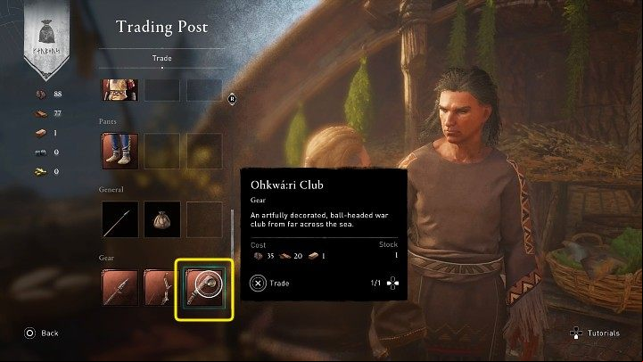 You'll get your first raw materials from Olav, but you'll need a lot more to arm yourself well - Assassins Creed Valhalla: Hunter of Beasts - Vinland - Assassins Creed Valhalla Guide and Walkthrough
