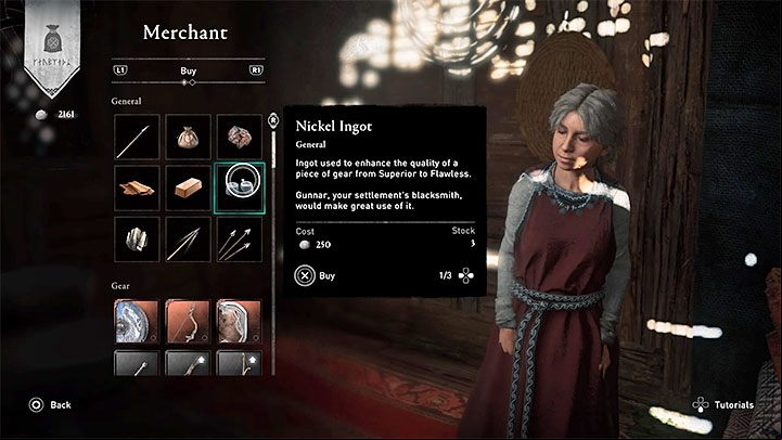 Ingots can also be bought from merchants - Assassins Creed Valhalla: How to get ingots? - Exploration - Assassins Creed Valhalla Guide and Walkthrough