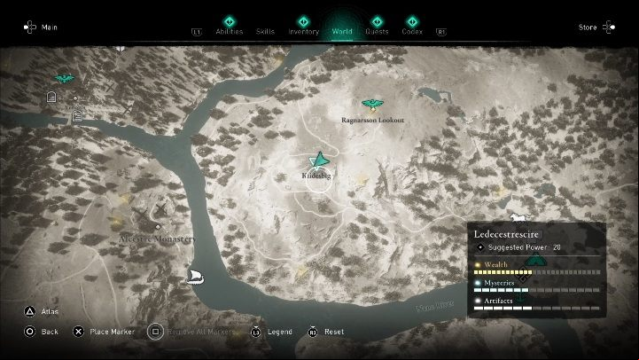 Location: Animus Anomaly can be found in the southwestern area of the region, near Kildesbig - Assassins Creed Valhalla: Animus Anomalies - Ledecestrescire secrets, locations - Ledecestrescire - Assassins Creed Valhalla Guide and Walkthrough