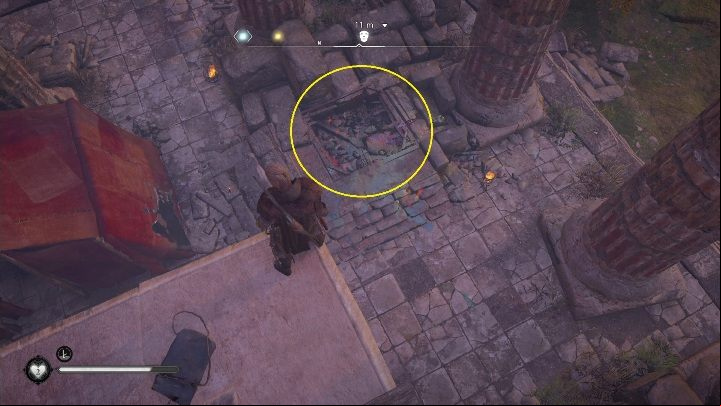 It is a simple task, jump on the roof and get a vase - Assassins Creed Valhalla: Roman artifact - Ledecestrescire secrets, locations - Ledecestrescire - Assassins Creed Valhalla Guide and Walkthrough