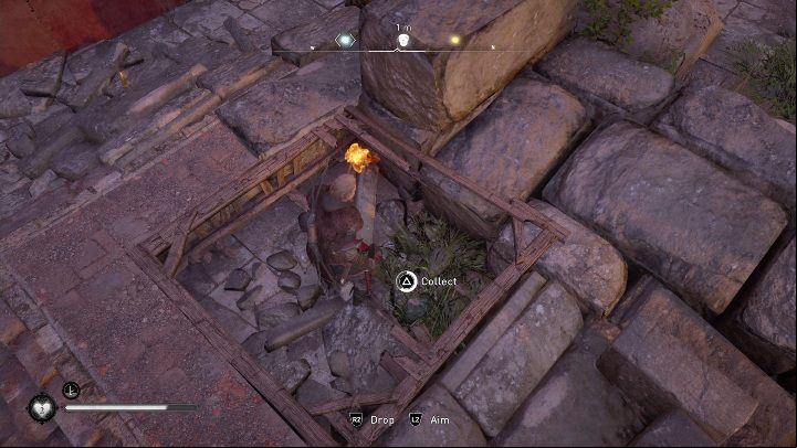 A whole and healthy mask that you only need to lift. - Assassins Creed Valhalla: Roman artifact - Ledecestrescire secrets, locations - Ledecestrescire - Assassins Creed Valhalla Guide and Walkthrough