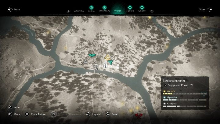 You can find Hrafna Transom in Venonis (the southern part of the map) - Assassins Creed Valhalla: Gear - Ledecestrescire secrets, locations - Ledecestrescire - Assassins Creed Valhalla Guide and Walkthrough