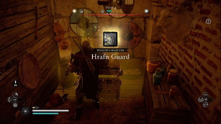 Time to get the reward - Assassins Creed Valhalla: Gear - Ledecestrescire secrets, locations - Ledecestrescire - Assassins Creed Valhalla Guide and Walkthrough