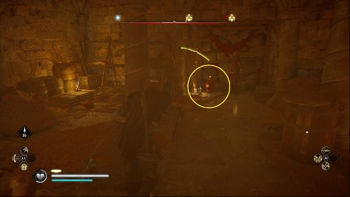 To open the path to the weapon you have to destroy the damaged rock - Assassins Creed Valhalla: Gear - Ledecestrescire secrets, locations - Ledecestrescire - Assassins Creed Valhalla Guide and Walkthrough