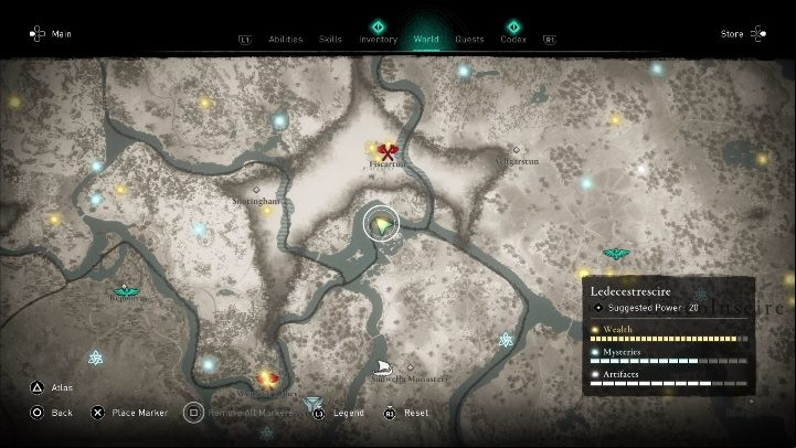 You will find the Hunter's Coat in the nothern parts of the region - Assassins Creed Valhalla: Gear - Ledecestrescire secrets, locations - Ledecestrescire - Assassins Creed Valhalla Guide and Walkthrough