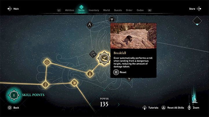 One of the most important things to when exploring the world is to avoid falling from great heights because they can deal Eivor damage - Assassins Creed Valhalla: Exploration - big cities, missions, sailing - Basics - Assassins Creed Valhalla Guide and Walkthrough