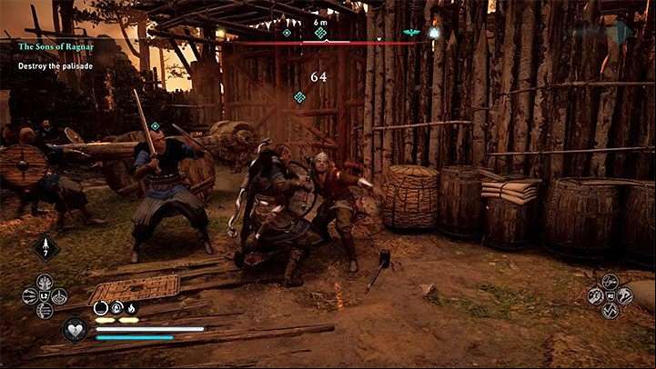 In Assassin's Creed Valhalla, Eivor can use light or heavy attacks with melee weapons - Assassins Creed Valhalla: Combat - weapons, raids - Basics - Assassins Creed Valhalla Guide and Walkthrough
