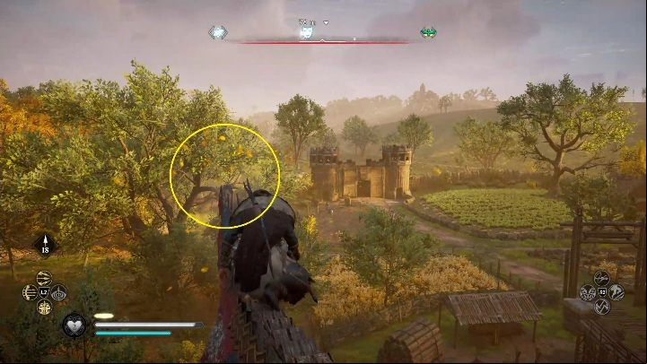 Start: To start chasing the card, you have to jump on the building and then run into the secret to make it move - Assassins Creed Valhalla: Flying paper - Grantebridgescire secrets, locations - Grantebridgescire - Assassins Creed Valhalla Guide and Walkthrough