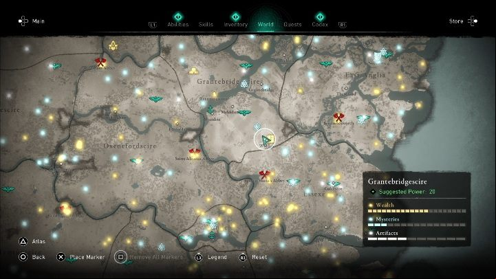 You will find the Incendiary Powder Trap right next to Walden - Assassins Creed Valhalla: Abilities - Grantebridgescire secrets, locations - Grantebridgescire - Assassins Creed Valhalla Guide and Walkthrough