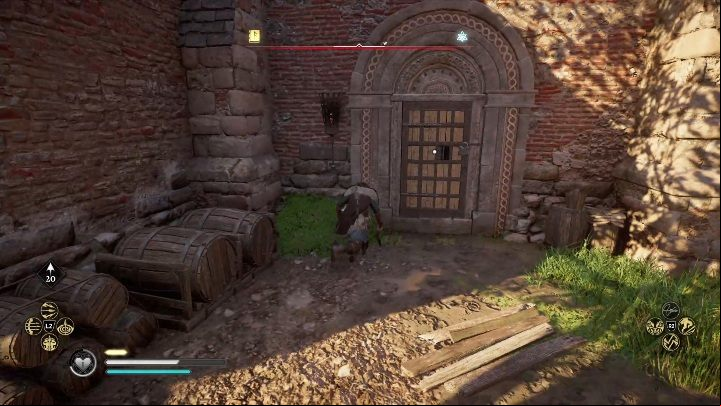 To get to the building, you'll need to get the key - Assassins Creed Valhalla: Abilities - Grantebridgescire secrets, locations - Grantebridgescire - Assassins Creed Valhalla Guide and Walkthrough