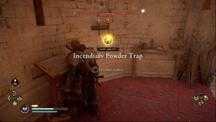 At the very end of the building, there is the book - Assassins Creed Valhalla: Abilities - Grantebridgescire secrets, locations - Grantebridgescire - Assassins Creed Valhalla Guide and Walkthrough