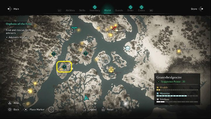 You will find Lif at Lowlands Camp, in the place marked on the picture above - Assassins Creed Valhalla: Orphans of the Fens - Grantebridgescire - Assassins Creed Valhalla Guide and Walkthrough