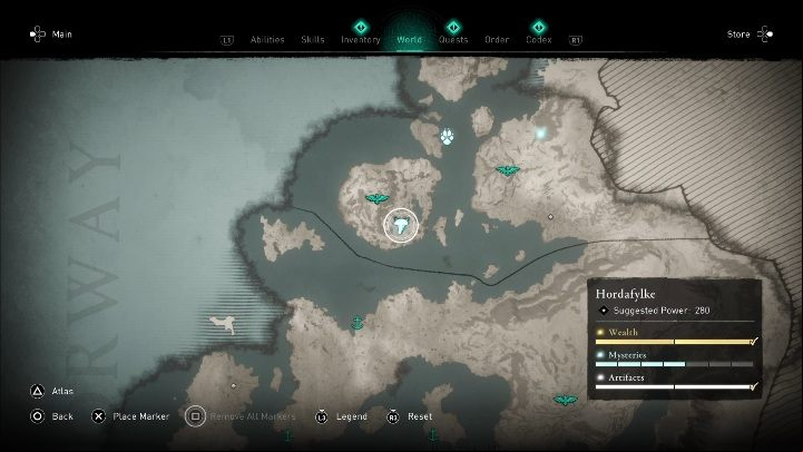 1 - Assassins Creed Valhalla: Fly Agaric - Hordafylke secrets, locations - Hordafylke - Assassins Creed Valhalla Guide and Walkthrough