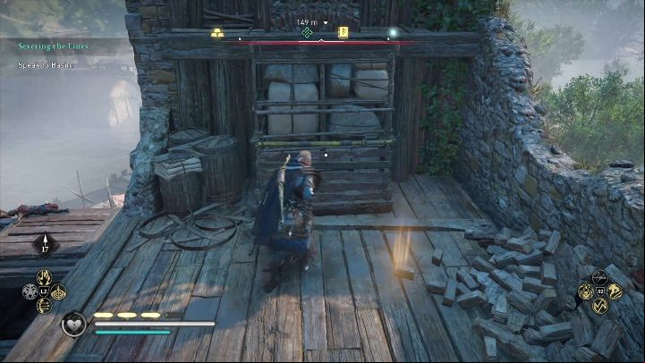 Then, enter the highest element of the building and move the shelf to the right to get inside - Assassins Creed Valhalla: Abilities - Suthsexe secrets, locations - Suthsexe - Assassins Creed Valhalla Guide and Walkthrough