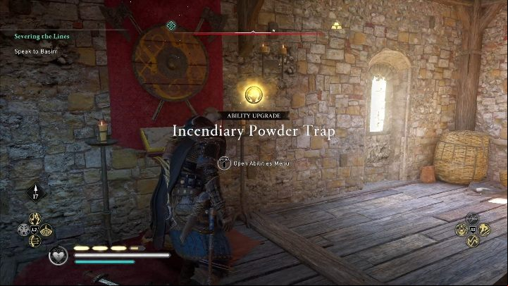 All you have to do is drop down to the floor below and you will get to a book that will give you the new skill - Assassins Creed Valhalla: Abilities - Suthsexe secrets, locations - Suthsexe - Assassins Creed Valhalla Guide and Walkthrough