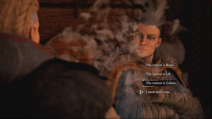 When you have finished your investigation, go back to Soma and tell her who the traitor is - Assassins Creed Valhalla: The Stench of Treachery - Grantebridgescire - Assassins Creed Valhalla Guide and Walkthrough