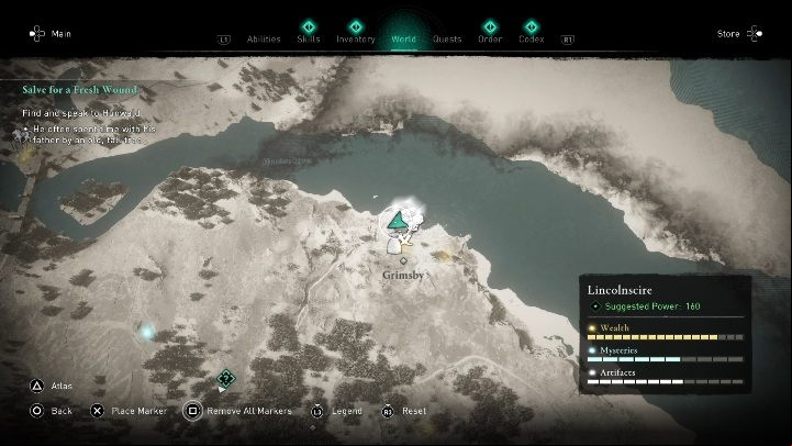 The ninth page of the saga can be found in Grimsby - Assassins Creed Valhalla: Rigsogur Fragment - Lincolnscire secrets, locations - Lincolnscire - Assassins Creed Valhalla Guide and Walkthrough