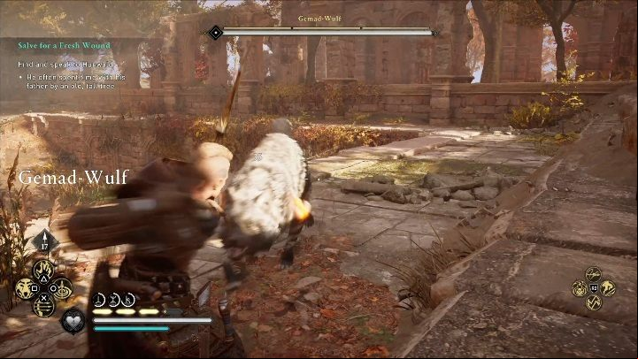 They all behave in the same way – they leap towards you, grab with their teeth and bite - Assassins Creed Valhalla: Legendary Animal - Lincolnscire secrets, locations - Lincolnscire - Assassins Creed Valhalla Guide and Walkthrough