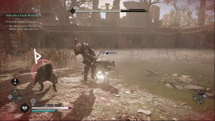 However, if you find that small wolves disturb you too much, try to shoot them with a bow - Assassins Creed Valhalla: Legendary Animal - Lincolnscire secrets, locations - Lincolnscire - Assassins Creed Valhalla Guide and Walkthrough