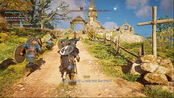 During a raid, you will fight with enemies in the attacked location - Assassins Creed Valhalla: How to complete raid? - Combat - Assassins Creed Valhalla Guide and Walkthrough