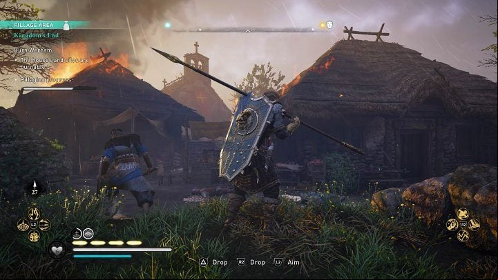 Eivor and Guthrum are not intimidated and decide to burn down Werham and then deal with King Aelfred - Assassins Creed Valhalla: Kingdoms End - Hamtunscire - Assassins Creed Valhalla Guide and Walkthrough
