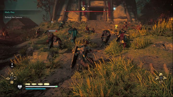 your allies and fight the Saxons who are in the city - Assassins Creed Valhalla: Holy Day - Hamtunscire - Assassins Creed Valhalla Guide and Walkthrough