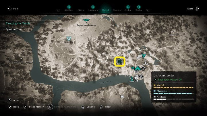 Svend died, leaving Tove lost and in need of advice - Assassins Creed Valhalla: Carrying the Torch - Ravensthorpe - Assassins Creed Valhalla Guide and Walkthrough