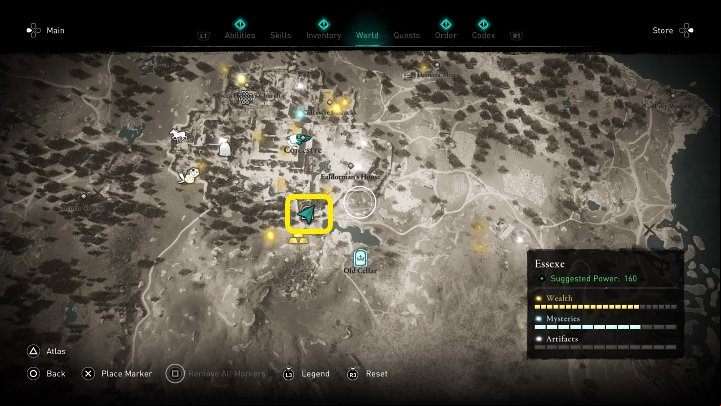 The Camulodunum Bureau can be found in Essexe, at the location marked in the image above - Assassins Creed Valhalla: A Brief History of the Hidden Ones - Ravensthorpe - Assassins Creed Valhalla Guide and Walkthrough