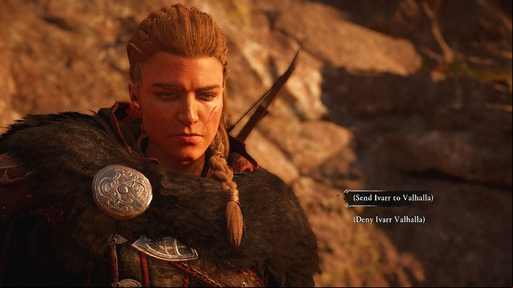 After winning the fight you can decide whether Ivarr will go to his desired Valhalla - Assassins Creed Valhalla: King Killer - Sciropescire - Assassins Creed Valhalla Guide and Walkthrough