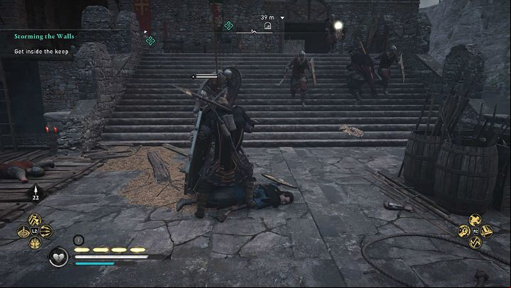 All of the major obstacles have been overcome and your troops broke into the inner ring of the fortress - Assassins Creed Valhalla: Storming the Walls - Southsexe - Assassins Creed Valhalla Guide and Walkthrough