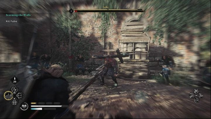 At this stage of the fight, your opponent should not cause you any problems - she has nowhere to hide and he will not be able to surprise you - Assassins Creed Valhalla: Storming the Walls - Southsexe - Assassins Creed Valhalla Guide and Walkthrough
