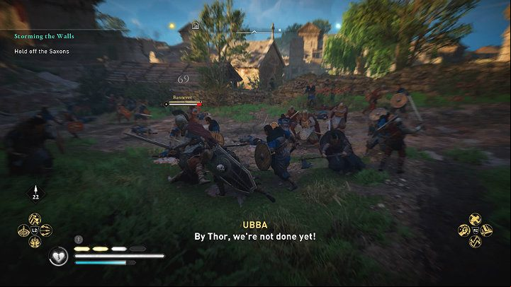 The battlefield will be backed up with Wincestre soldiers and many elite guards among them - Assassins Creed Valhalla: Storming the Walls - Southsexe - Assassins Creed Valhalla Guide and Walkthrough