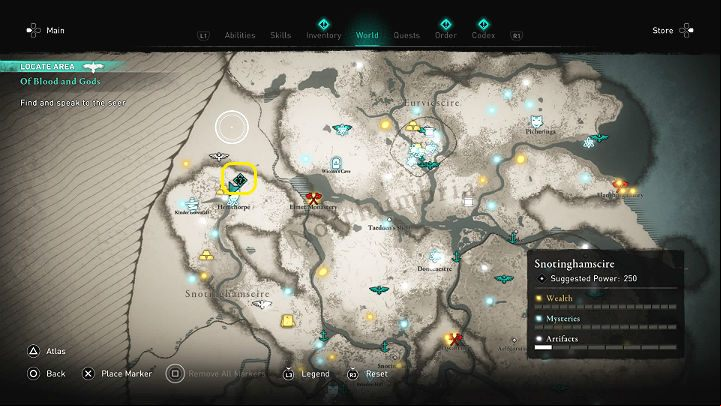 1 - Assassins Creed Valhalla: Of Blood and Gods - Snotinghamscire - Assassins Creed Valhalla Guide and Walkthrough