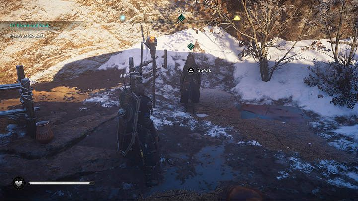 When you are there, talk to the oracle to find out who will do better as a Jarl - Vili or Trygve - Assassins Creed Valhalla: Of Blood and Gods - Snotinghamscire - Assassins Creed Valhalla Guide and Walkthrough