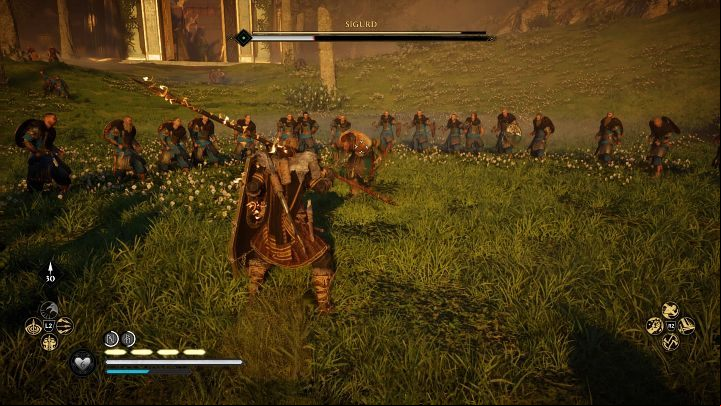 After a while, Sigurd will want to speak to you and fight a brotherly duel - Assassins Creed Valhalla: A Brothers Keeper - Hordafylke - Assassins Creed Valhalla Guide and Walkthrough