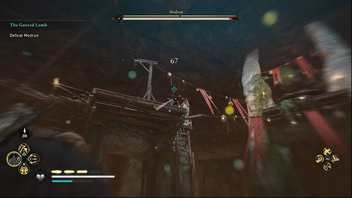 Modron is a very agile opponent who has mastered the use of the bow - Assassins Creed Valhalla: Modron boss fight - how to win? - Bosses - Assassins Creed Valhalla Guide and Walkthrough