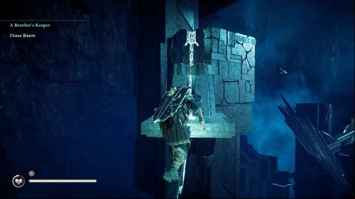 Basim will try to run away and reach Sigurd - run after him - Assassins Creed Valhalla: Basim boss fight - how to win? - Bosses - Assassins Creed Valhalla Guide and Walkthrough