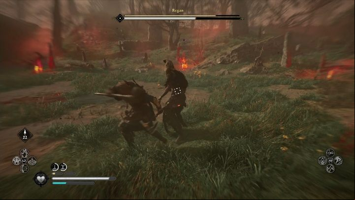 Regan wields two swords - Assassins Creed Valhalla: Daughter of Lerion - East Anglia secrets, locations - East Anglia - Assassins Creed Valhalla Guide and Walkthrough