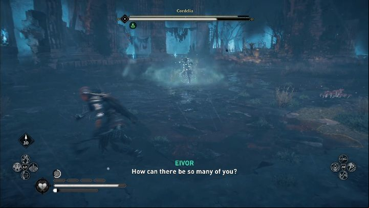 Regan wields two swords - Assassins Creed Valhalla: Daughter of Lerion - East Anglia secrets, locations - East Anglia - Assassins Creed Valhalla Guide and Walkthrough