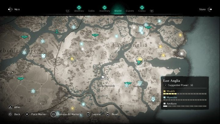 You will find the mask in the south of Northwie - Assassins Creed Valhalla: Gear - East Anglia secrets, locations - East Anglia - Assassins Creed Valhalla Guide and Walkthrough